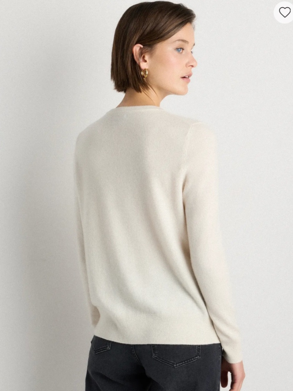 Quince Mongolian Cashmere Cardigan Sweater - Picture 3 of 4